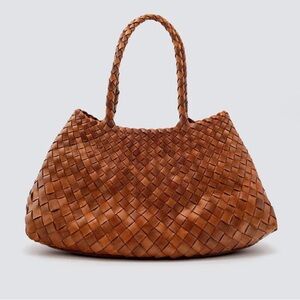 Dragon Diffusion Santa Croce Big Bag Tan